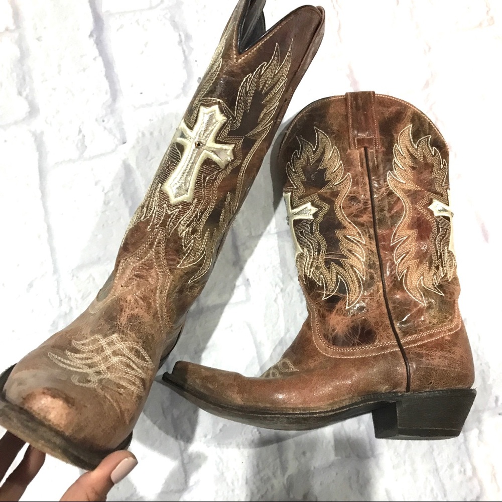 Leather cowboy boots Pecos Bill6